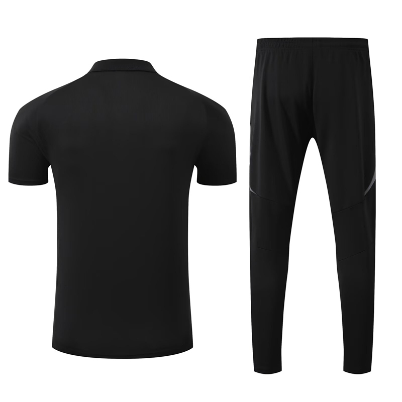 2025-2026 Al-Nassr FC Black Thailand Polo Uniform-4627