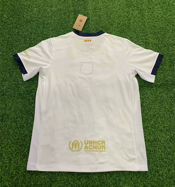 2025-2026 Barcelona Away White Thailand Soccer Jersey AAA-7209