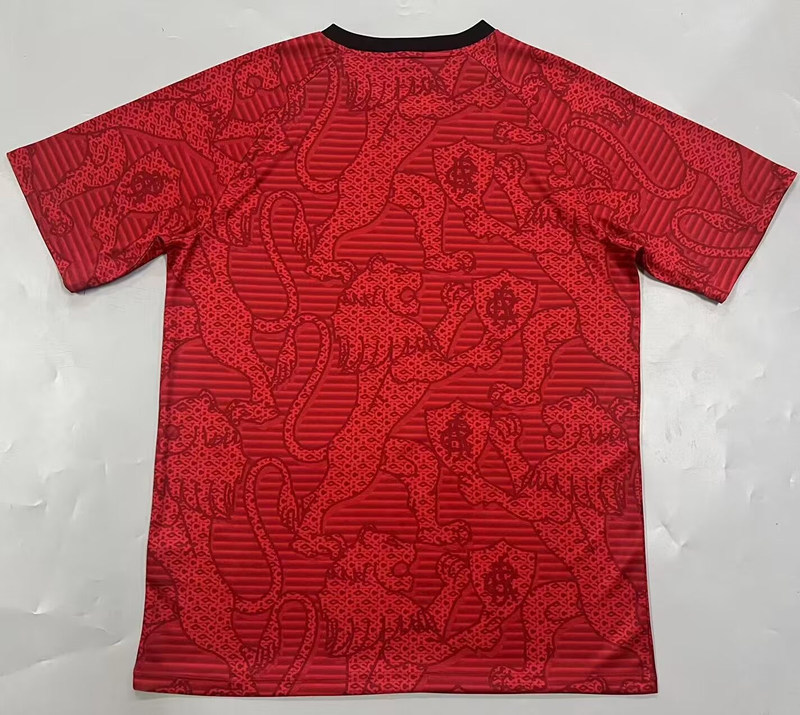 (S-4XL) 2024-2025 Sport Recife Red Thailand Soccer Training Jersey-908