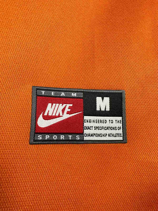 Retro Version 98-99 Barcelona Away Orange Thailand Soccer Jersey AAA-811