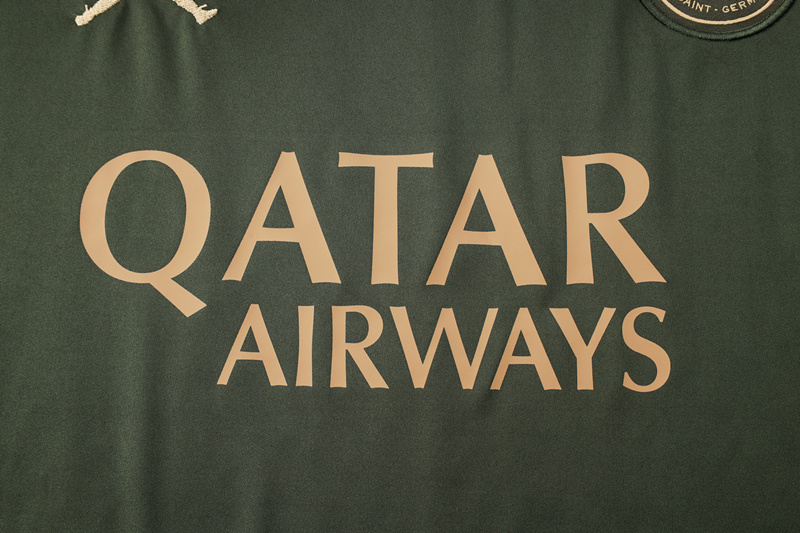 2024-2025 Paris SG Jordan Dark Green Thailand Soccer Tracksuit( Fifth Pants) -815