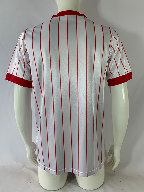 Retro Version 86-87 FC Köln Home White Thailand Soccer Jersey AAA-503