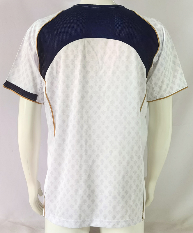 Retro Version 2004 Portugal Away White Thailand Soccer Jersey AAA-503