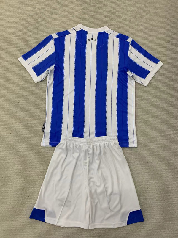 2024-2025 Huddersfield Town Home Blue&White Kids/Youth Soccer Uniform-AY