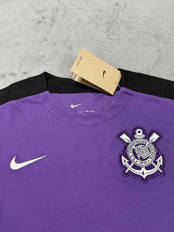 2025-2026 Corinthians Home Purple Thailand Women Soccer Jersey-4506