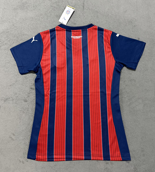 2025-2026 EC Bahia Away Red&Blue Women Thailand Soccer Jersey AAA-4506