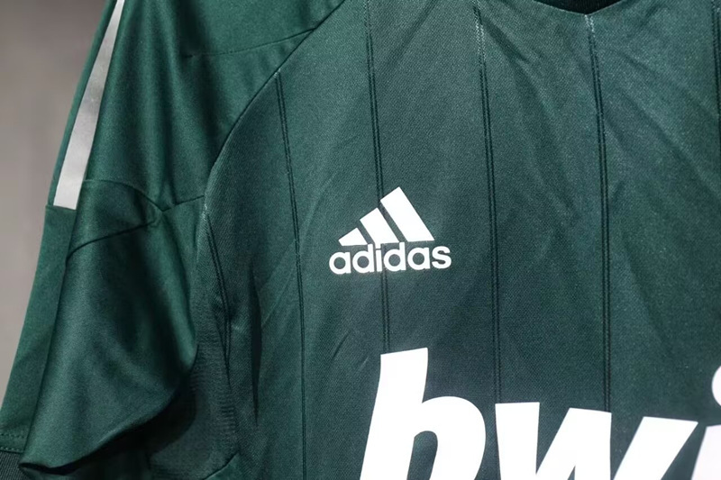 Player Version 12-13 Retro Version Real Madrid 2nd Away Green Thailand Soccer Jersey AAA-518