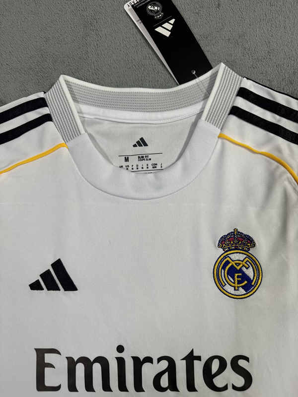 2025-26 Real Madrid Home White Thailand Women Soccer Jersey AAA-4506