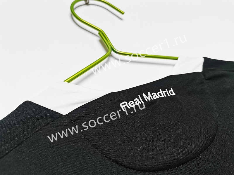 Retro Version 08-09 Real Madrid Away Black Thailand Soccer Jersey AAA-C1046