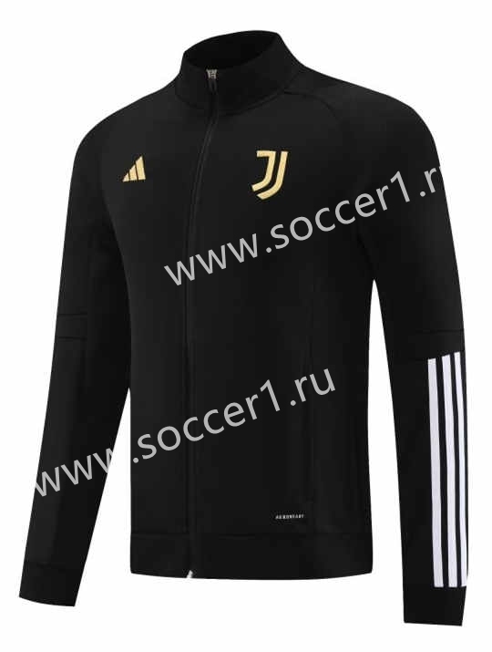 2023-2024 Juventus Black Thailand Soccer Jacket -LH