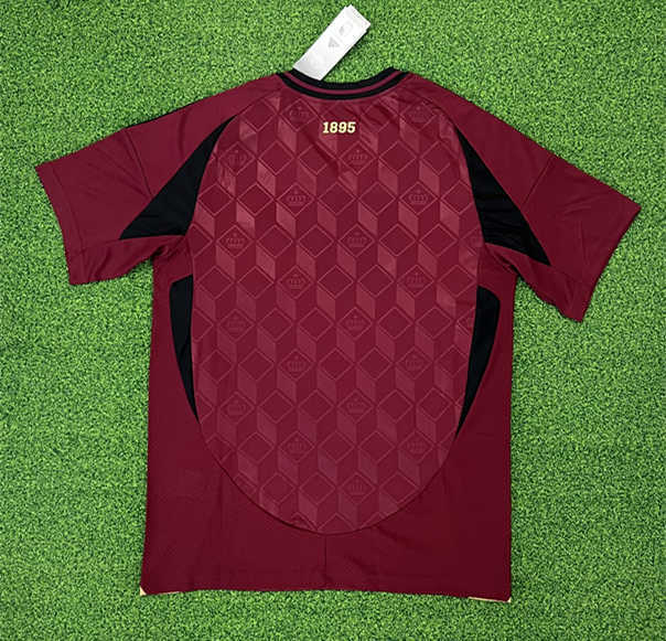 (S-4XL) 2024-2025 Belgium Home Red Thailand Soccer Jersey AAA-403