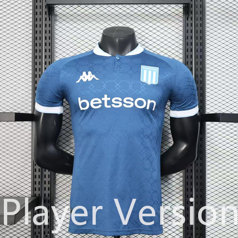 Player Version 2025-2026 Racing Club de Avellaneda Blue Thailand Soccer Jersey AAA-888