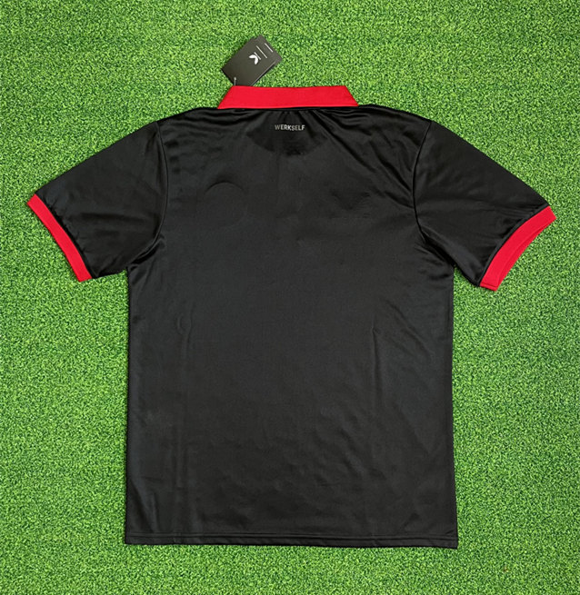 (S-4XL) 2024-2025 120th Anniversary Bayer 04 Leverkusen Black Thailand Soccer Jersey AAA-403