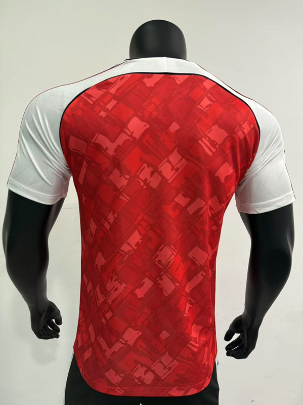 Retro Player Version 1990-1992 Arsenal Home Red Thailand Soccer Jersey AAA-0871