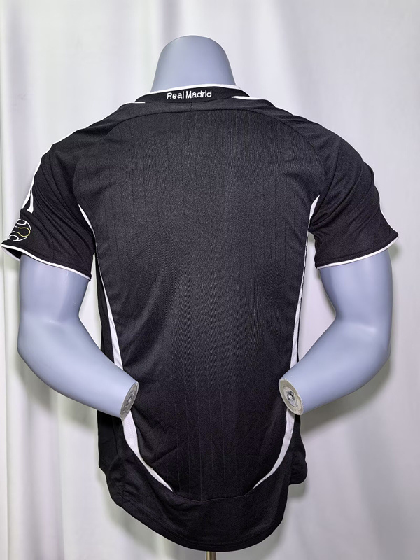 Retro Version 06-07 Real Madrid Away Black Thailand Soccer Jersey AAA-4442