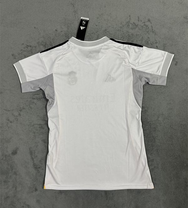 2025-26 Real Madrid Home White Thailand Women Soccer Jersey AAA-4506