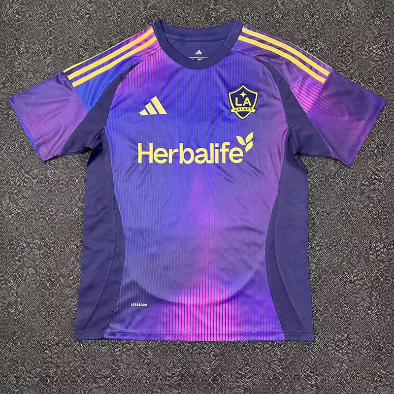 2025-26 Los Angeles Galaxy Away Purple Thailand Soccer Jersey AAA-5303