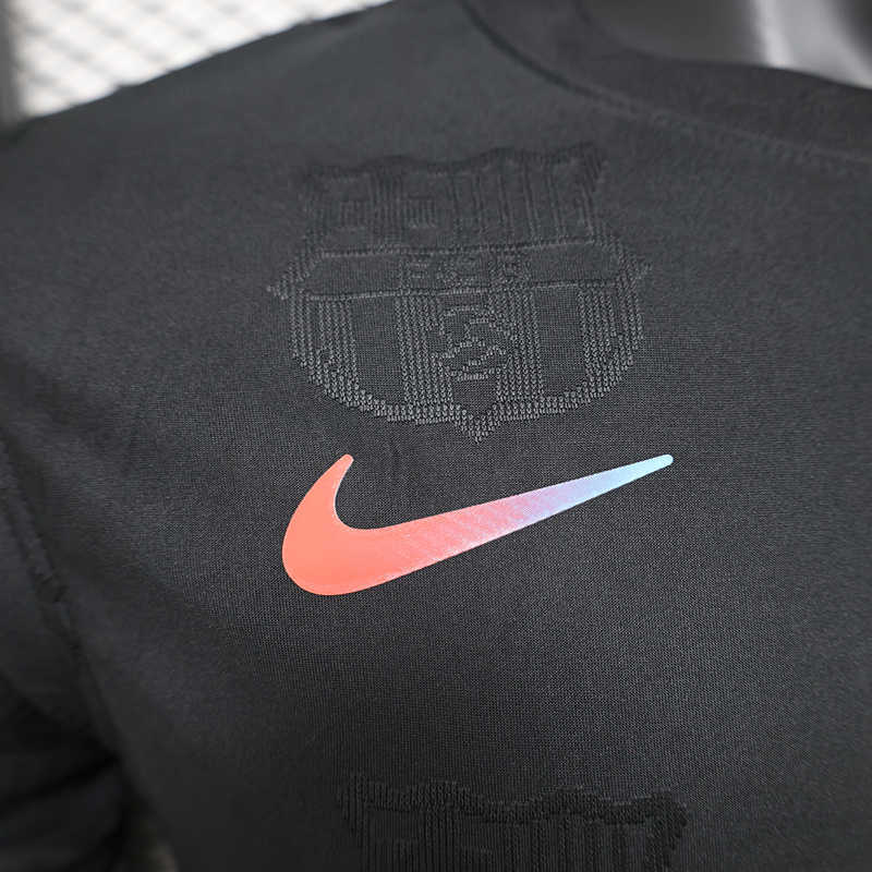Player Version 2024-2025 Special Version Barcelona Black Thailand Soccer Jersey AAA-888