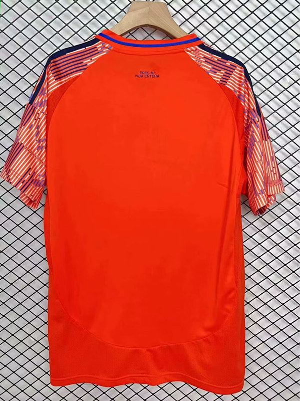 (S-4XL) 2025-2026 Universidad de Chile Away Orange Thailand Soccer Jersey AAA-2044