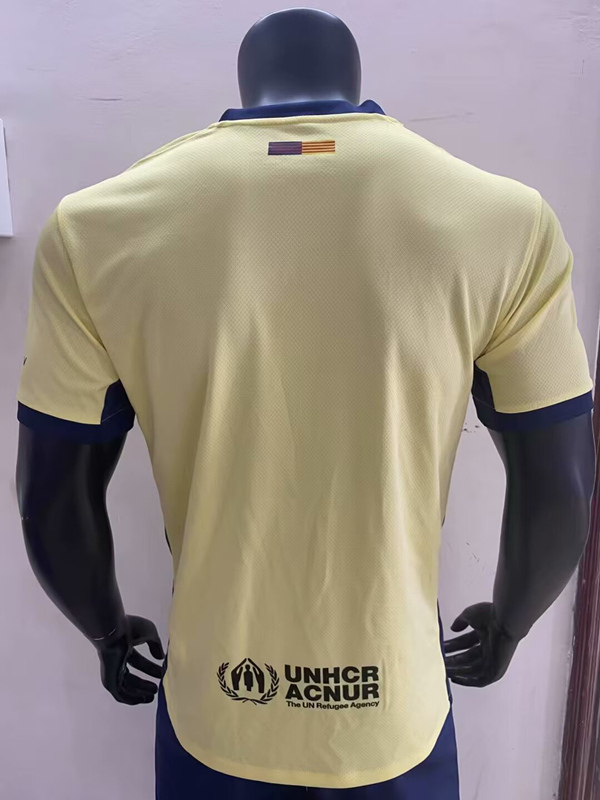 2025-2026 Barcelona 3rd Away Yellow Thailand Soccer Jersey AAA-0594