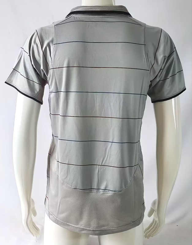 Retro Version 2003-2004 Barcelona Light Grey Thailand Soccer Jersey AAA-503