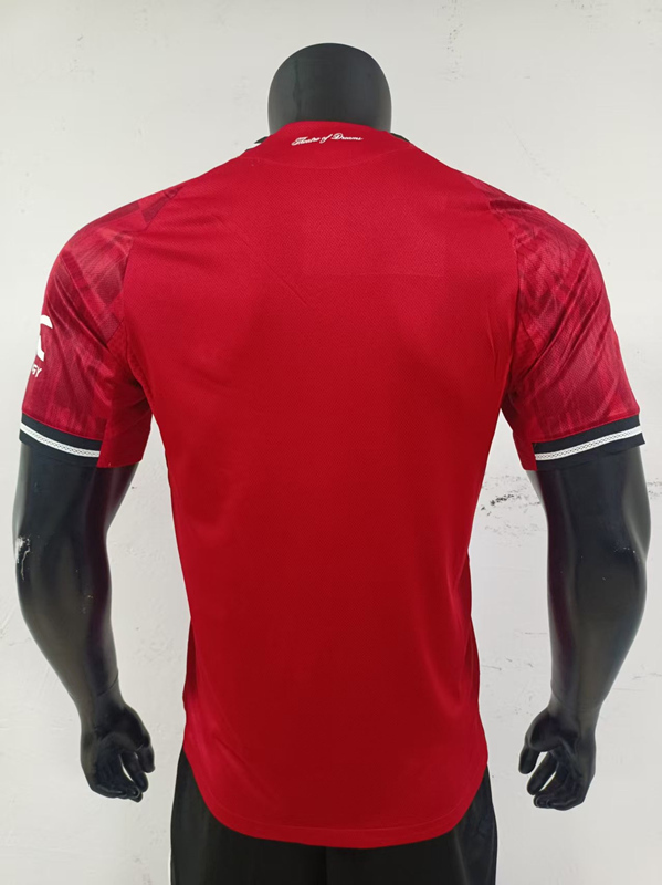 Player Version 2025-2026 Manchester United Home Red Thailand Soccer Jersey-1959