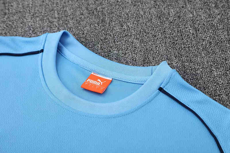 2025-2026 Manchester City Blue Thailand Soccer Uniform-4627