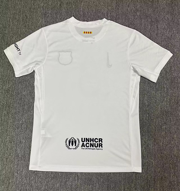 (S-4XL) 2024-2025 Special Version Barcelona White Thailand Soccer Jersey AAA-2386