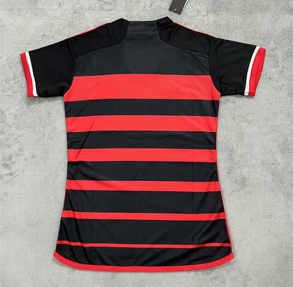 2024-2025 Flamengo Home Red&Black Women Thailand Soccer Jersey AAA-4506
