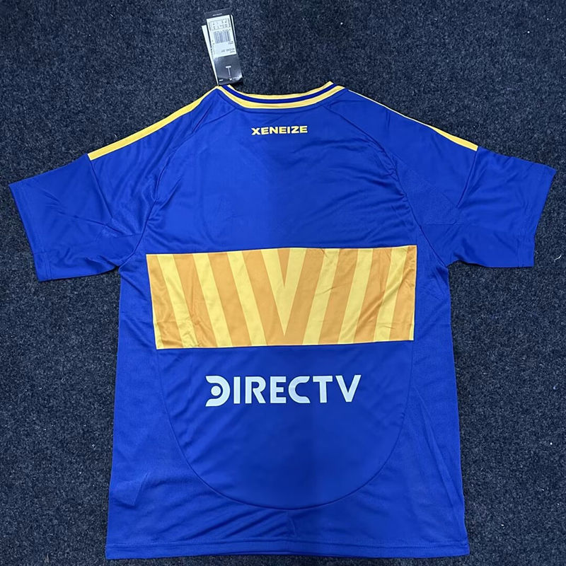(S-4XL) 2024-2025 Boca Juniors home Blue Thailand Soccer Jersey AAA