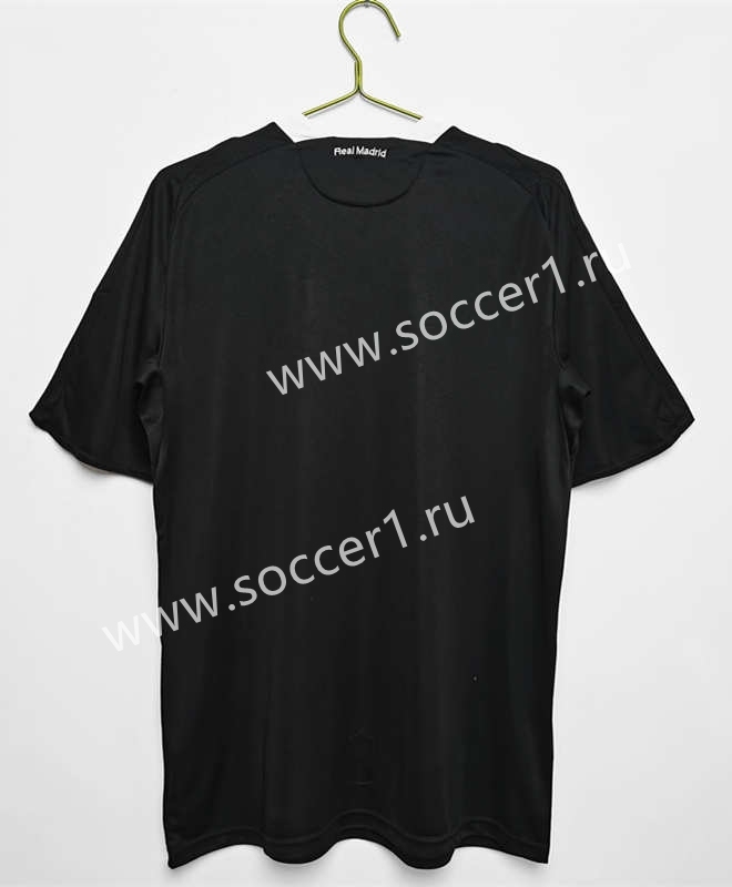 Retro Version 08-09 Real Madrid Away Black Thailand Soccer Jersey AAA-C1046