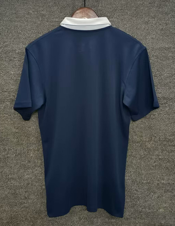 Retro Version 2014 France Home Blue Thailand Soccer Jersey AAA-2282