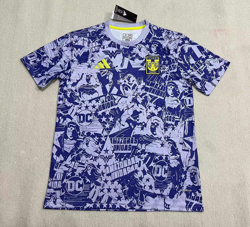 (S-4XL) 2025-26 Tigres UANL Purple Thailand Soccer Jersey AAA-2336