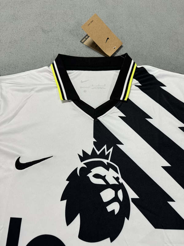 (S-4XL) 2025-2026 Premier League Special Edition Black&White Thailand Soccer Jersey AAA-4506