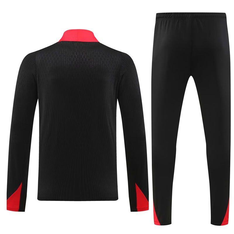 Player Version 2024-2025 Liverpool Black Thailand Soccer Tracksuit-4627