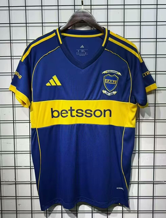 (S-4XL) 120 Anniversary Edition Boca Juniors Blue Thailand Soccer Jersey AAA-7209