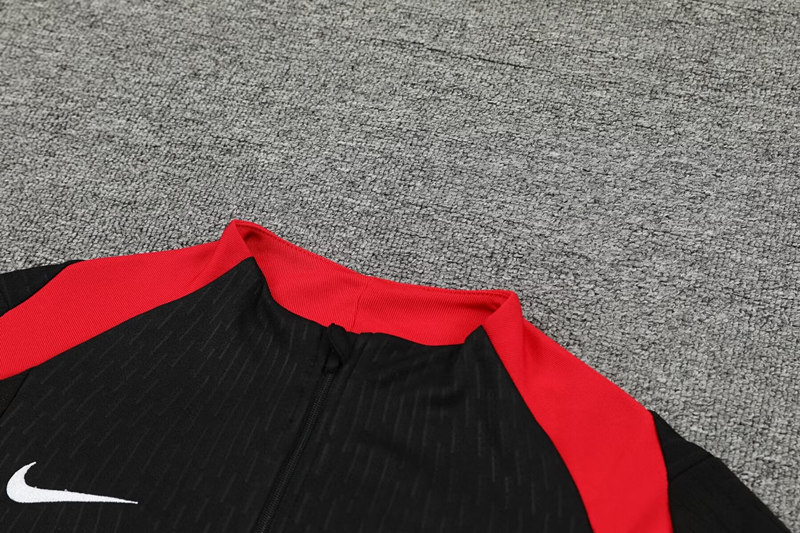 Player Version 2024-2025 Liverpool Black Thailand Soccer Tracksuit-4627