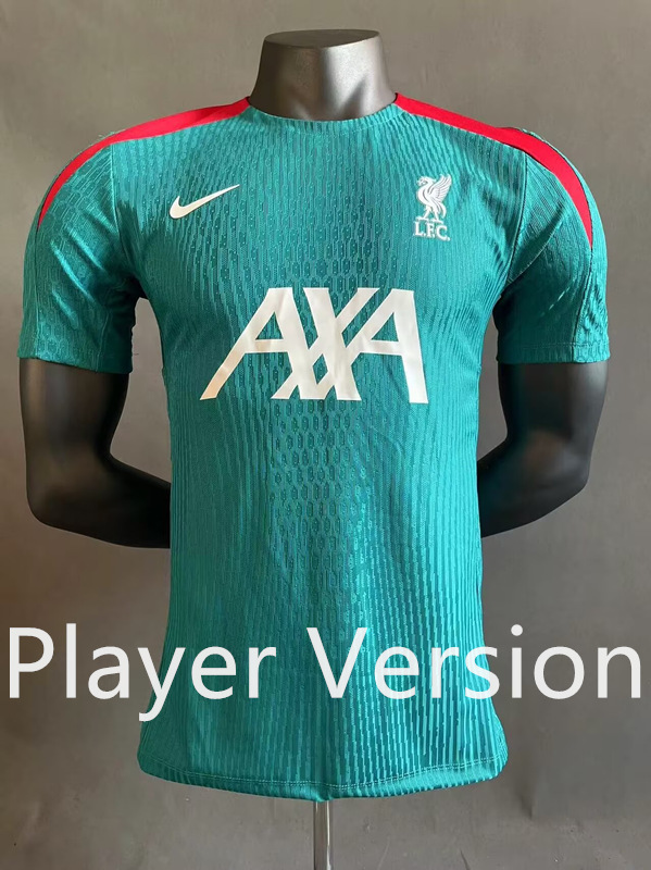 (S-3XL) Player Version 2024-2025 Liverpool Green Thailand Soccer Jersey AAA-518