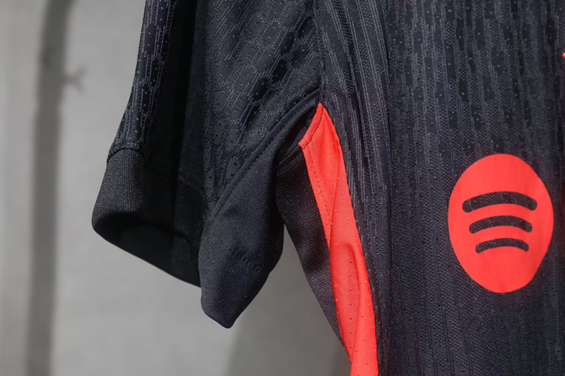 (S-3XL) Player Version 2024-2025 Barcelona Away Black Thailand Soccer Jersey AAA-518