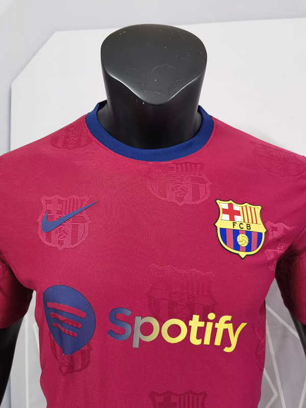 Player Version 2025-2026 Special Edition Barcelona Pink Thailand Soccer Jersey AAA-9609