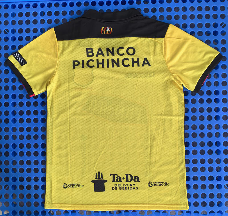 2025-2026 100 Anniversary Barcelona Yellow Thailand Soccer Jersey AAA-2733