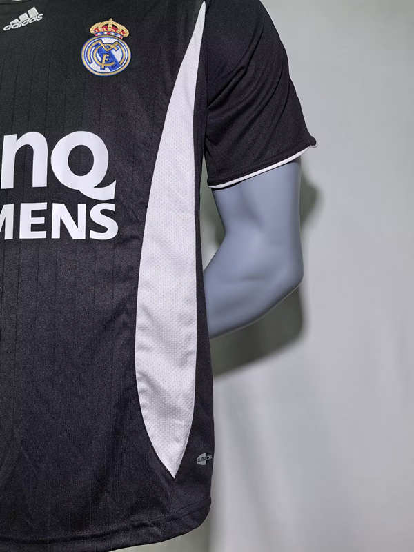 Retro Version 06-07 Real Madrid Away Black Thailand Soccer Jersey AAA-4442