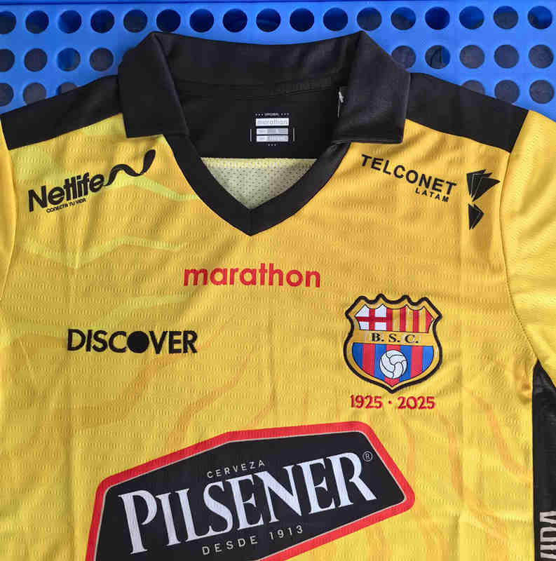 2025-2026 100 Anniversary Barcelona Yellow Thailand Soccer Jersey AAA-2733