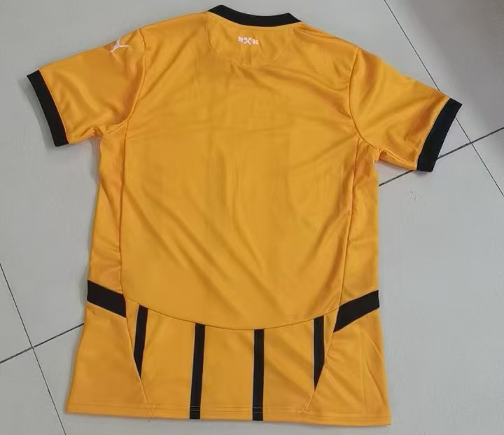 2024-2025 Shakhtar Donetsk Home Yellow Thailand Soccer Jersey AAA-417