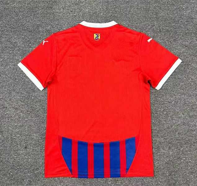 2024-2025 1. FC Heidenheim Home Red Thailand Soccer Jersey AAA-0377