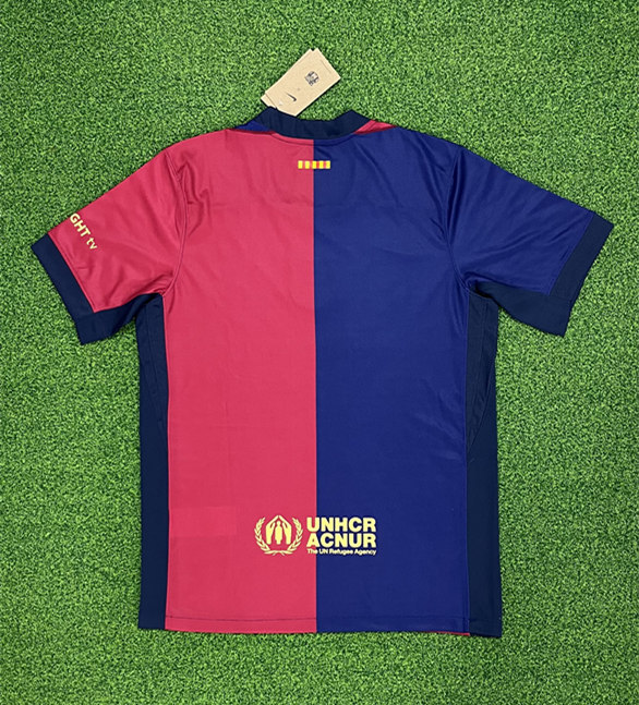 (S-4XL) 2024-2025 Joint Version Barcelona Red&Blue Thailand Soccer Jersey AAA-403