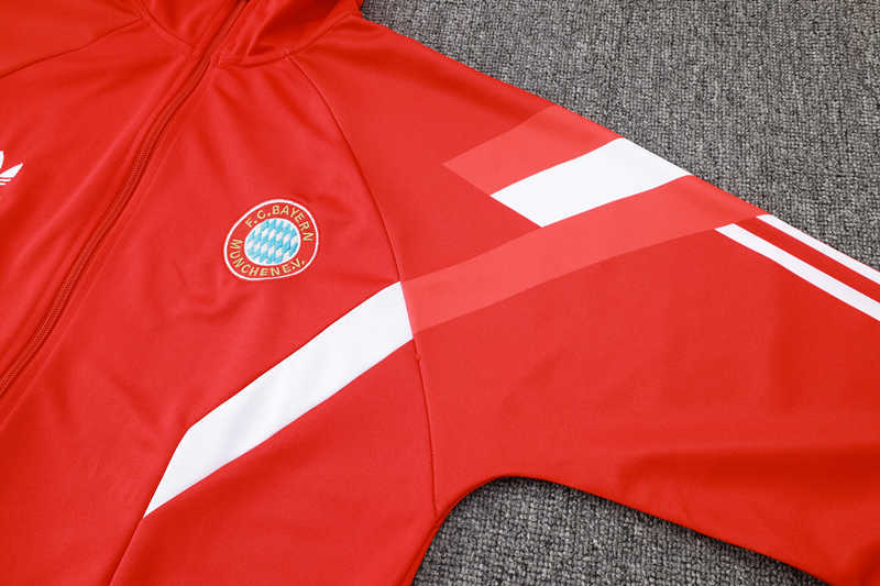 2024-2025 Bayern München Red Thailand Soccer Jacket Uniform-815