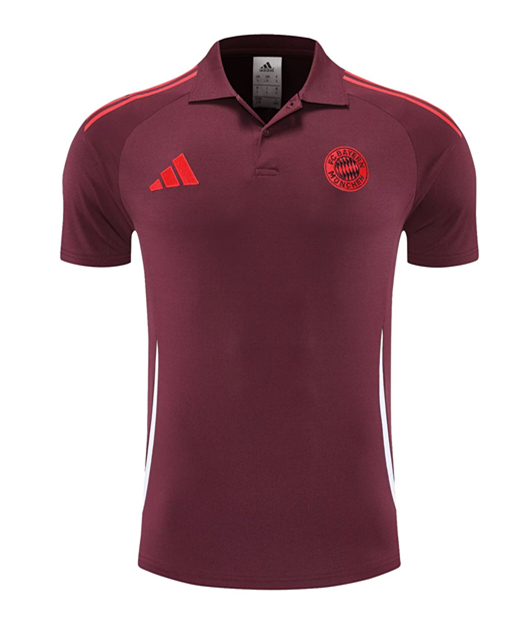 2025-2026 Bayern München Dark Red Thailand Polo Shirts-4627