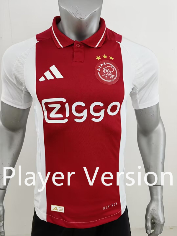 Player Version 2024-2025 Ajax Away Royal Blue Thailand Soccer Jersey AAA-888