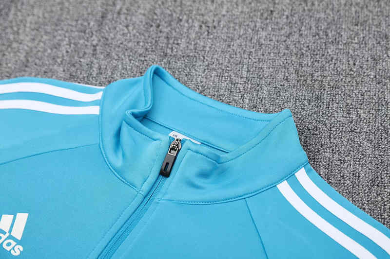 2025-2026 Adidas Light Blue Thailand Soccer Jacket Uniform-4627